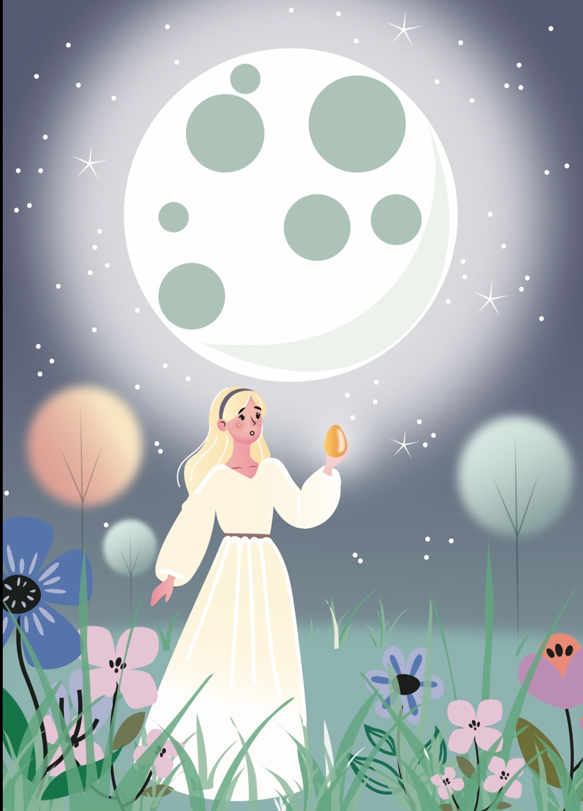 The Girl And The Moon Book